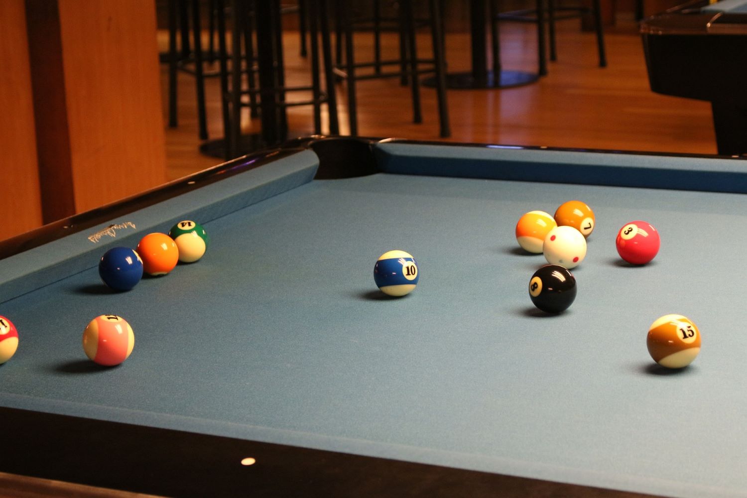 regulation size pool table
