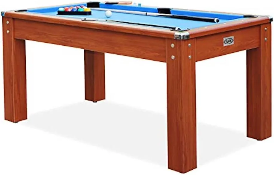 A Brown colored RACK Bolton 5.5-Foot Pool Table.